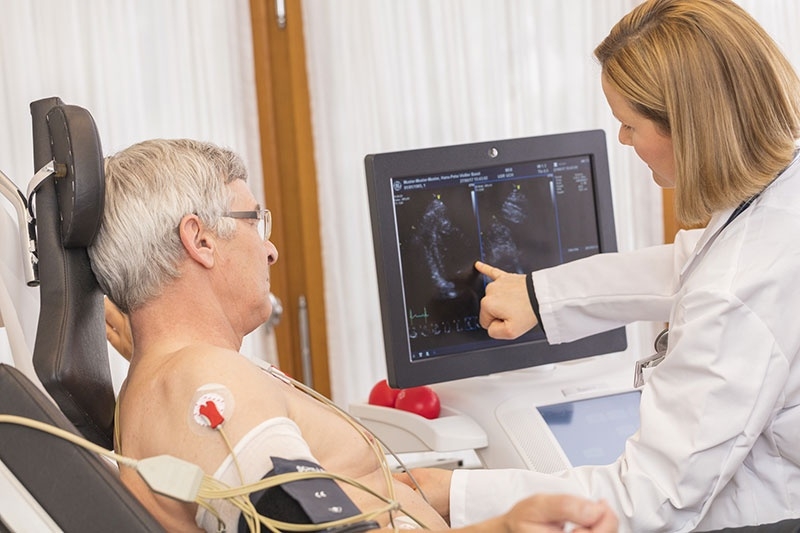 Kardiologie Basel Dynamische Stressechokardiographie